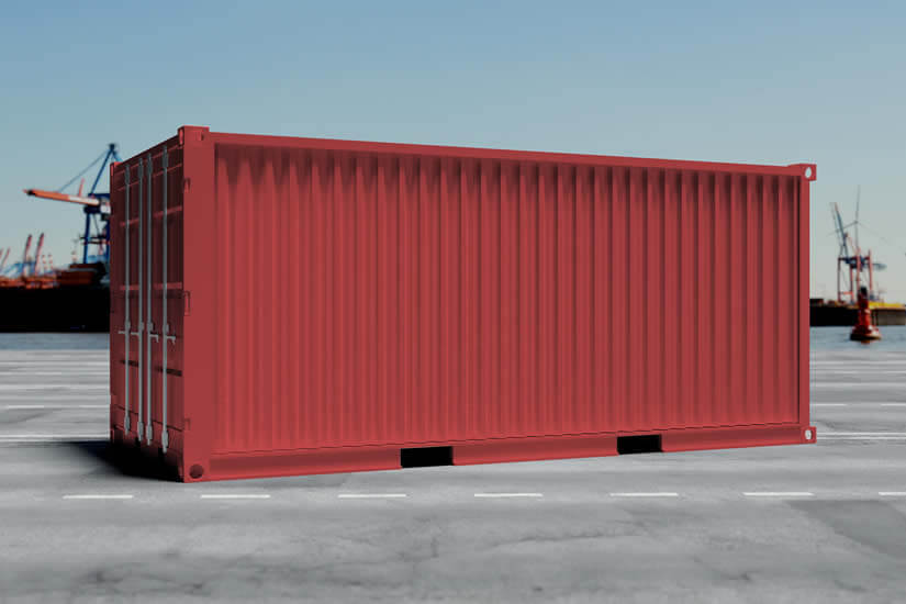 Sea can and container storage